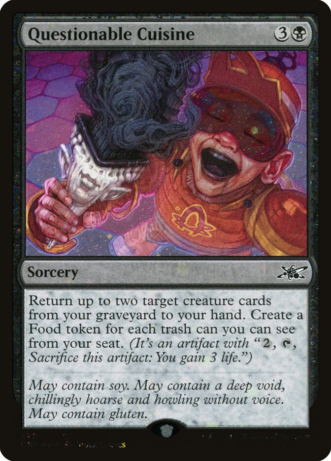 Questionable Cuisine (Galaxy Foil)