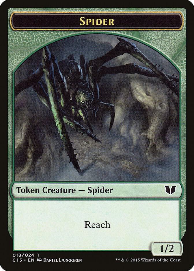 Spider // Wolf Double-Sided Token