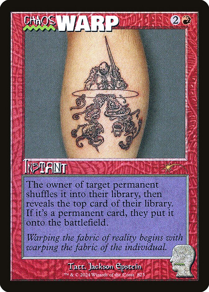 Chaos Warp (Rainbow Foil)