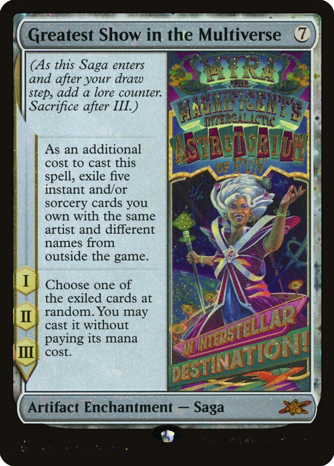 Greatest Show in the Multiverse (Galaxy Foil)