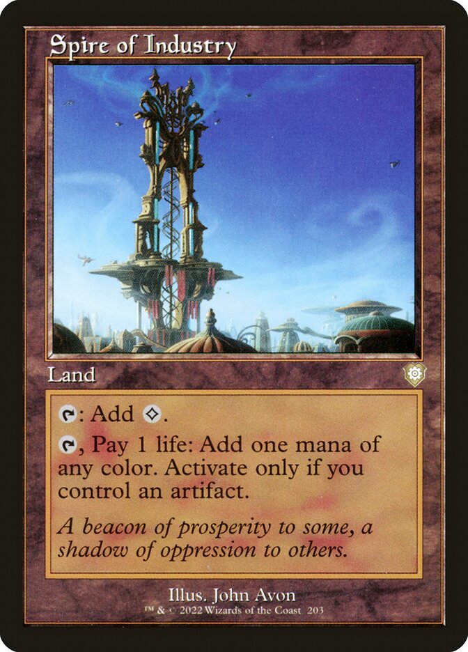 Spire of Industry (Retro Frame)