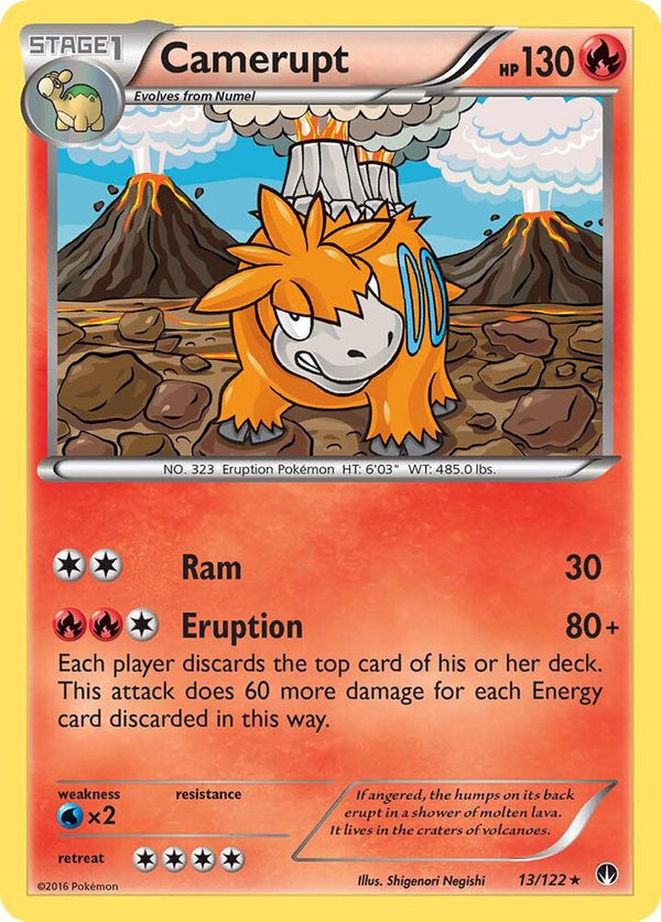 Camerupt - Pokémon