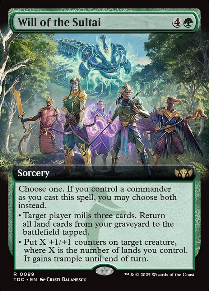 Will of the Sultai (Extended Art)