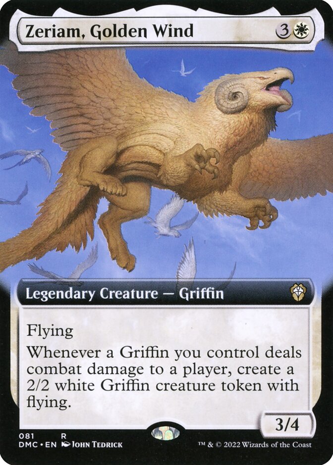 Zeriam, Golden Wind (Extended Art)