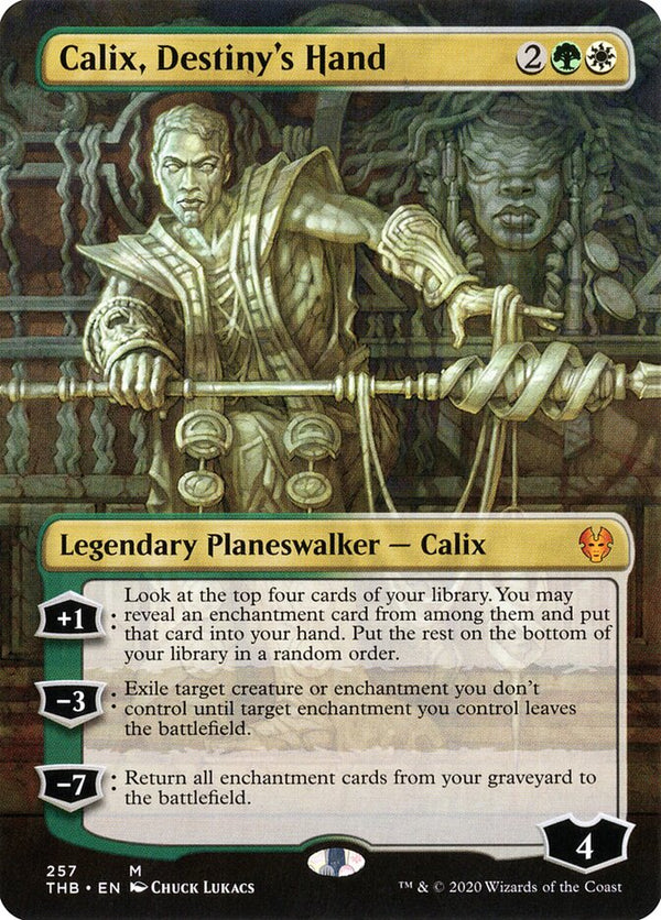 Calix, Destiny's Hand (Borderless) - Magic: The Gathering
