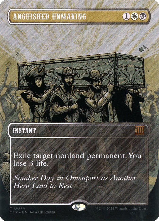 Anguished Unmaking (Textured Foil)