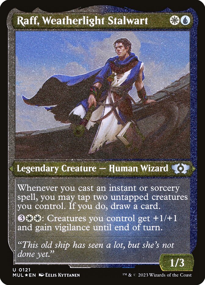 Raff, Weatherlight Stalwart (Foil Etched)