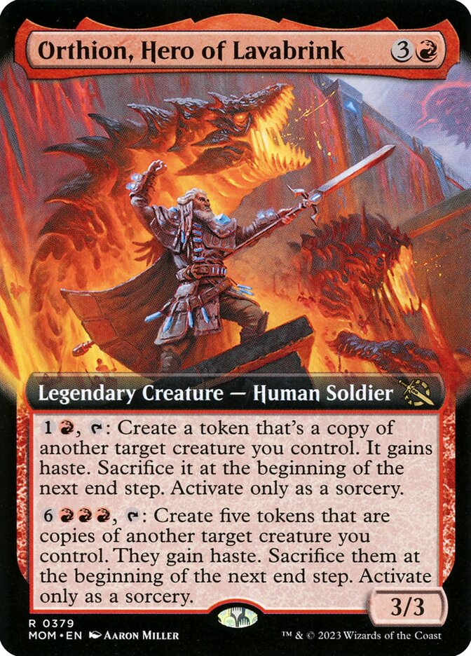 Orthion, Hero of Lavabrink (Extended Art)