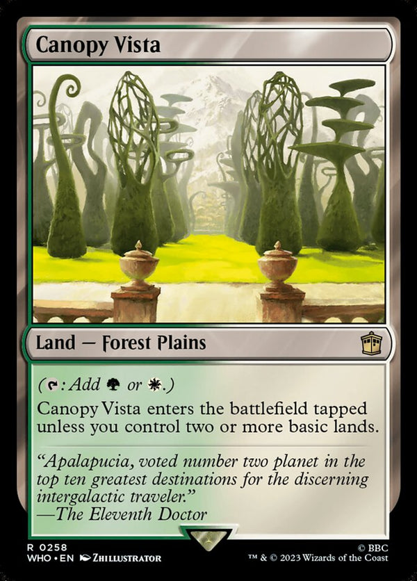 Canopy Vista - Magic: The Gathering