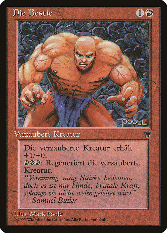 The Brute (German) - "Die Bestie"