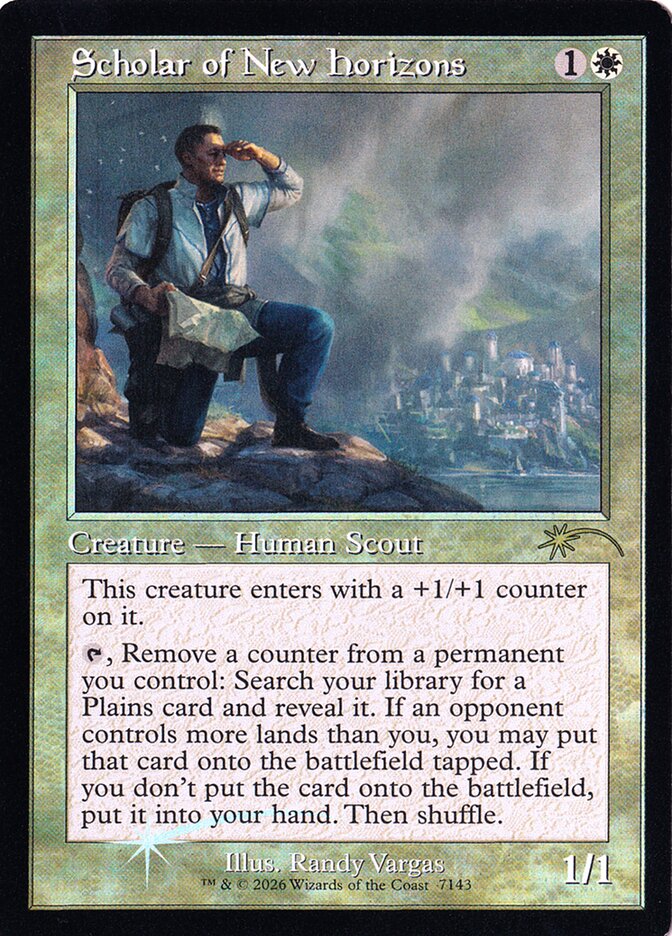 Scholar of New Horizons (Retro Frame)