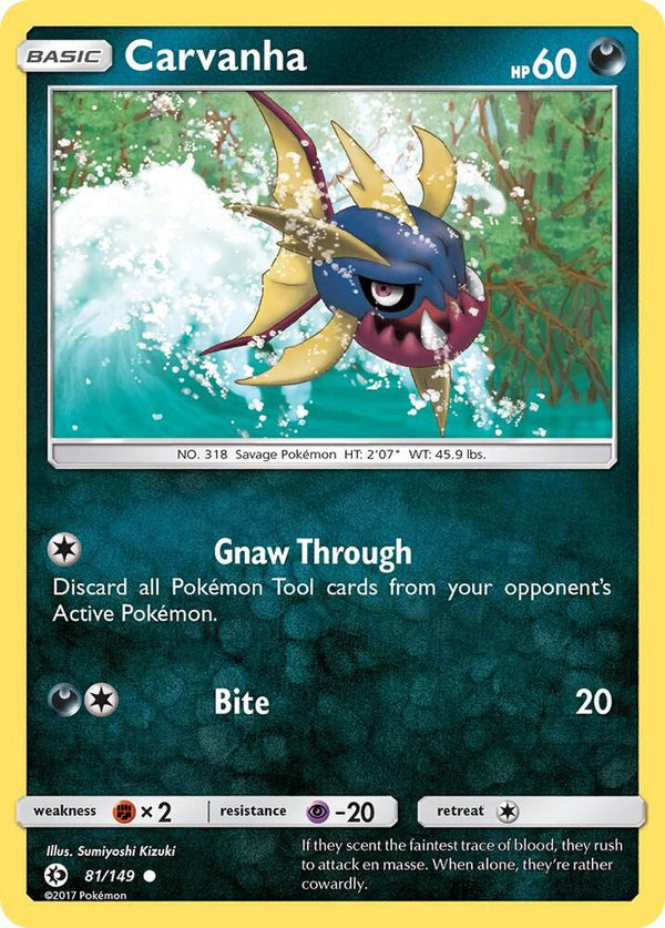Carvanha - Pokémon