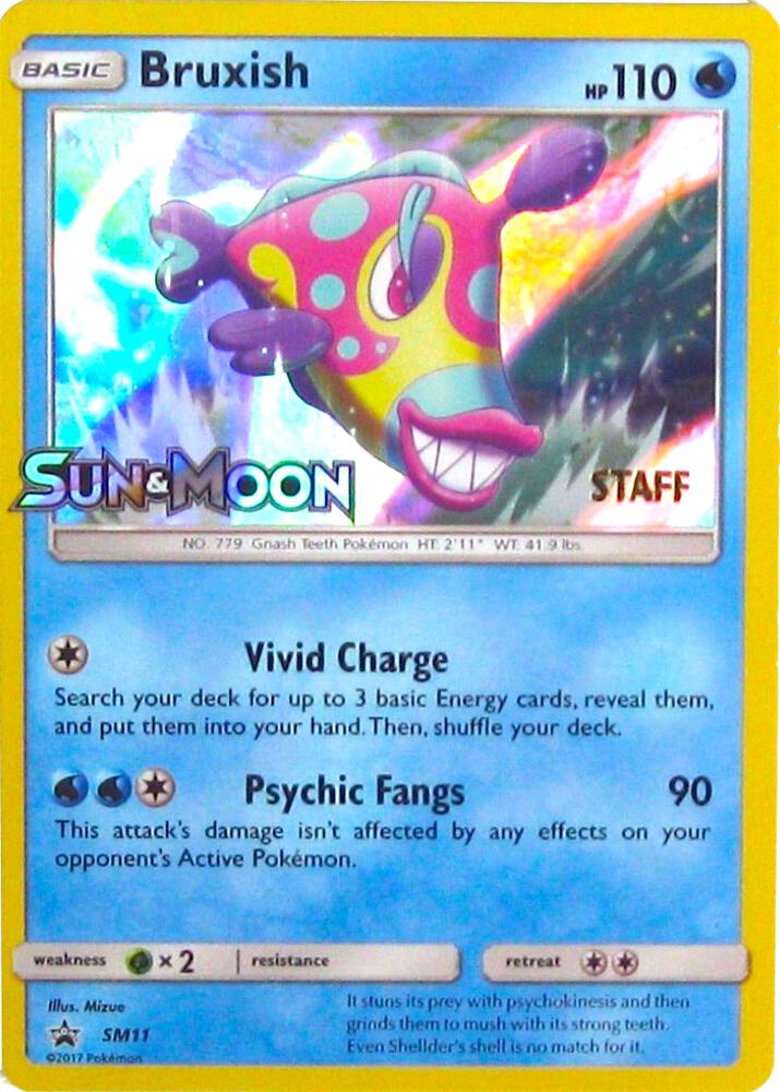 Bruxish - SM11 (Prerelease) [Staff]