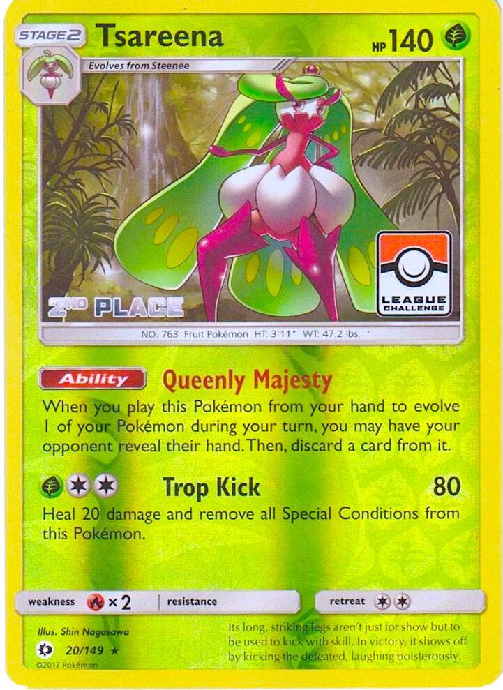 Tsareena - 20/149 (League Challenge) [2nd Place]