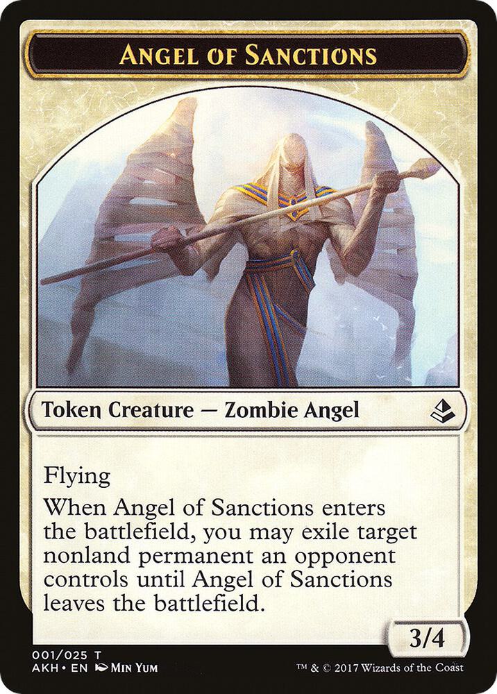 Angel of Sanctions // Drake Double-Sided Token
