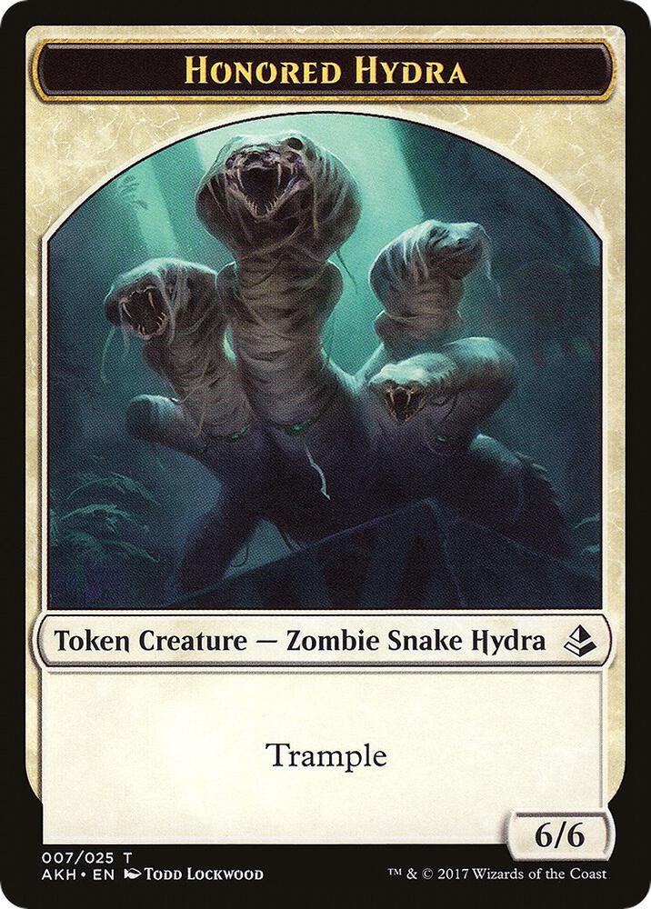 Honored Hydra // Warrior Double-Sided Token