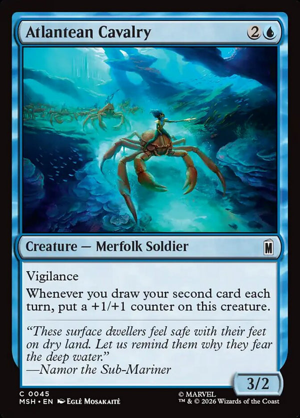 Atlantean Cavalry - Magic: The Gathering