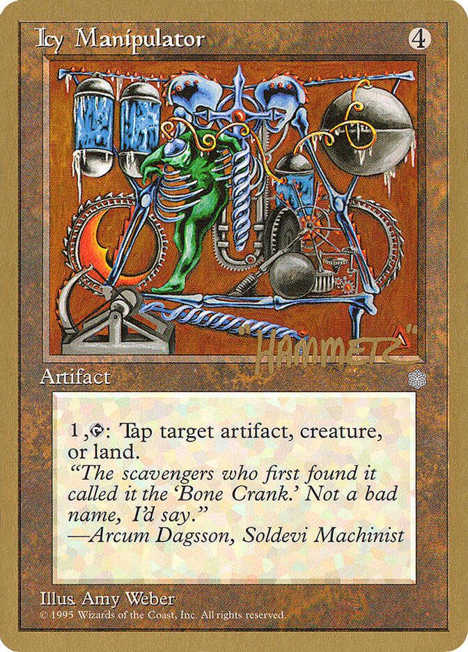 Icy Manipulator - 1996 Shawn "Hammer" Regnier (ICE)