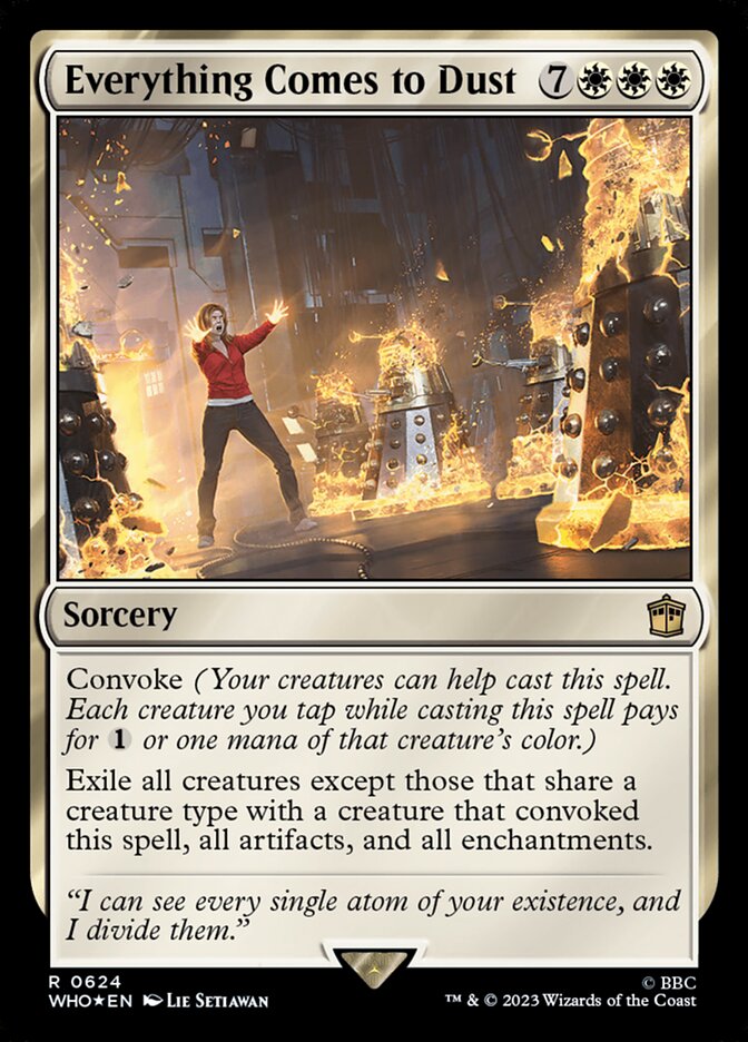 Everything Comes to Dust (Surge Foil)