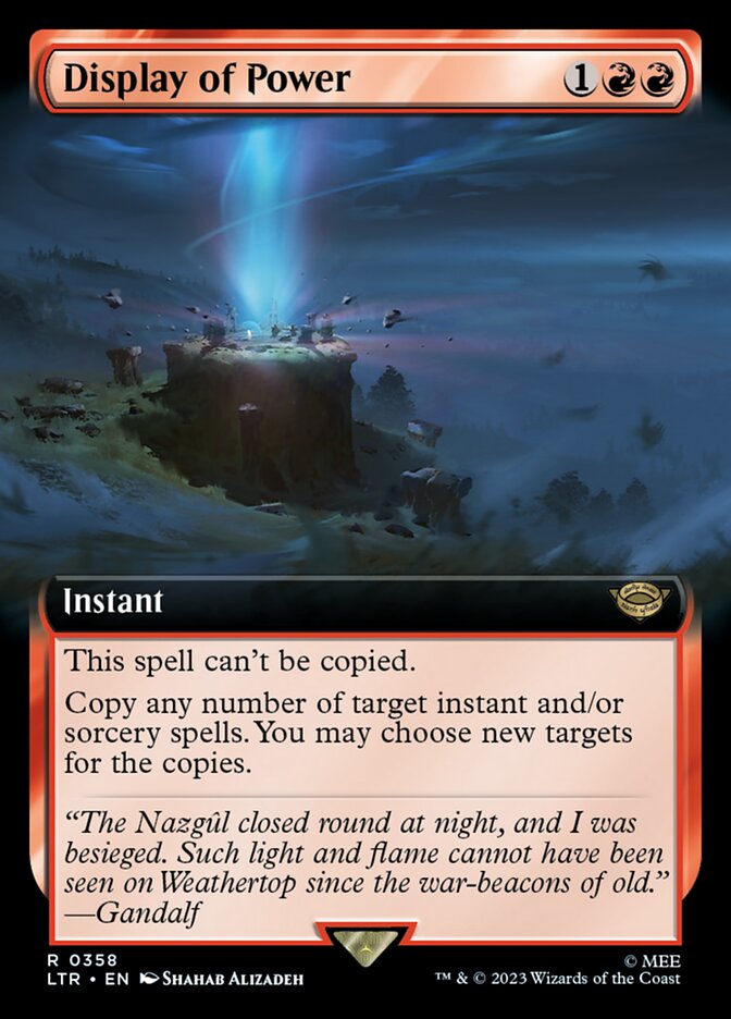 Display of Power (Extended Art)