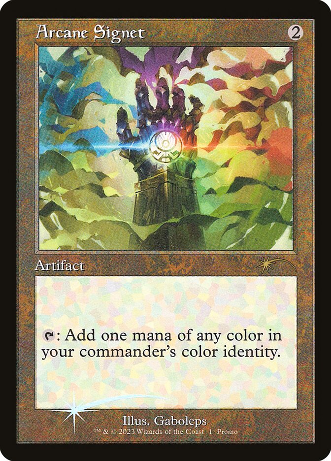 Arcane Signet (Retro Frame)
