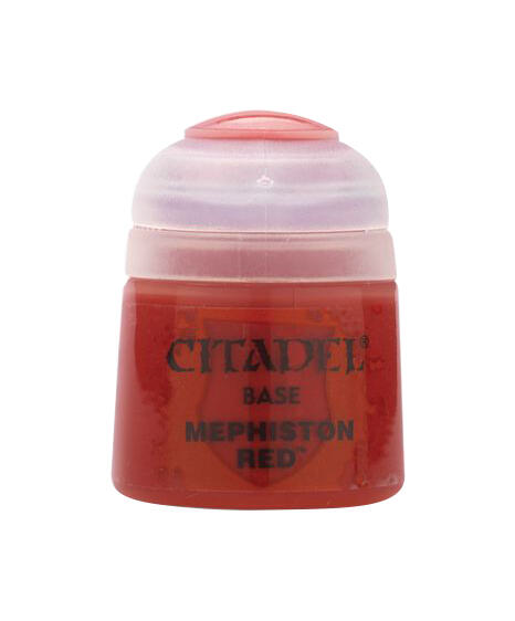 Citadel Base Paint: Mephiston Red - Games Workshop