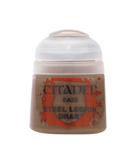 Citadel Base Paint: Steel Legion Drab