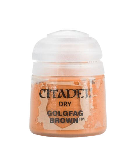 Citadel Drybrush Paint: Golgfag Brown