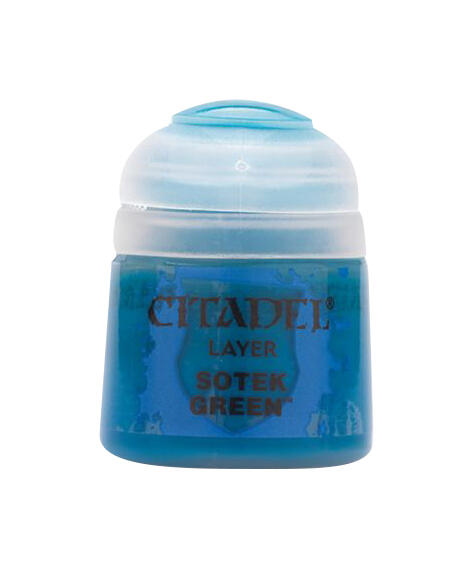 Citadel Layer Paint: Sotek Green