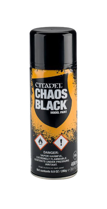 Citadel Spray Paint: Chaos Black Spray