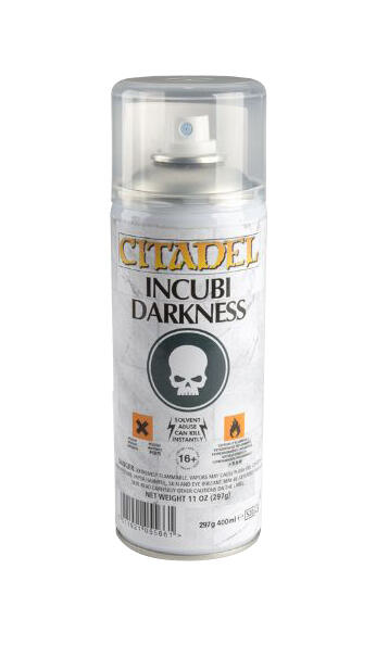 Citadel Spray Paint: Incubi Darkness Spray