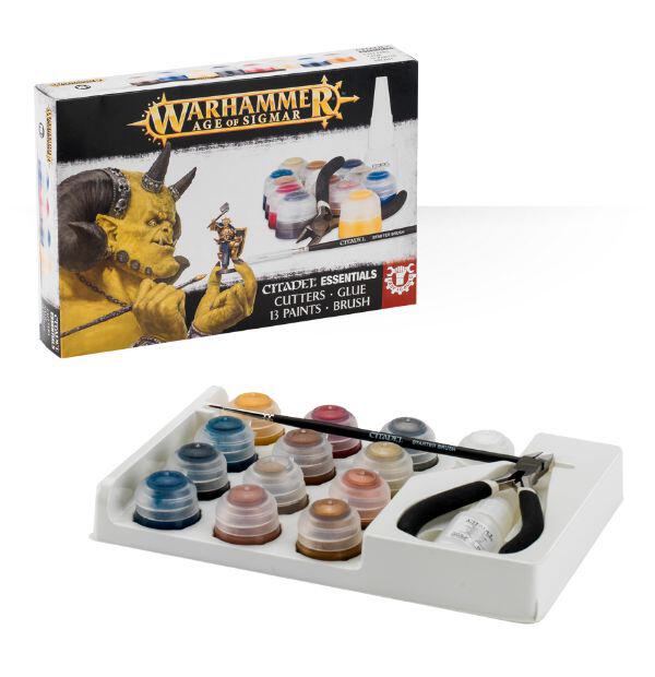 Warhammer: Age Of Sigmar - Citadel Essentials Paint Set