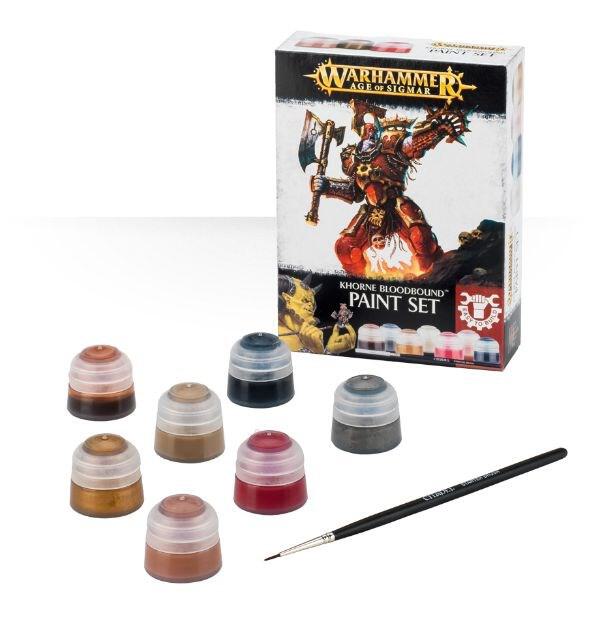 Warhammer: Age of Sigmar - Khorne Bloodbound Paint Set