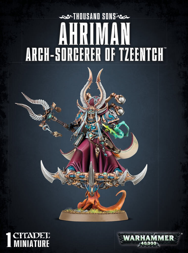 Warhammer: 40K - Ahriman Arch-Sorcerer of Tzeentch