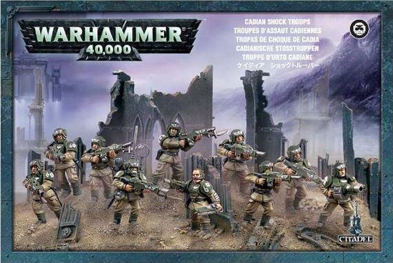 Warhammer: 40K - Astra Militarum Cadian Shock Troops