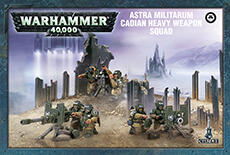 Warhammer: 40K - Cadian Heavy Weapon Squad