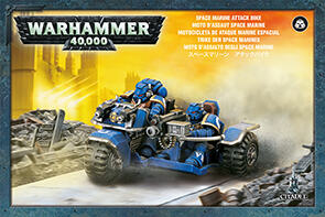 Warhammer: 40K - Space Marine Attack Bike
