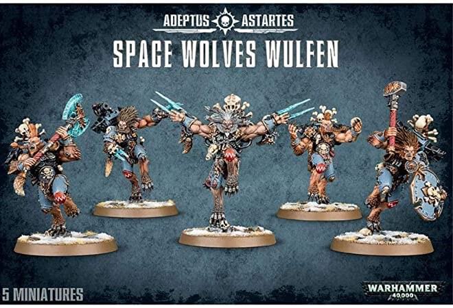 Warhammer: 40K - Space Wolves Wulfen