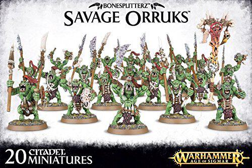 Warhammer: Age of Sigmar - Bonesplitterz Savage Orruks