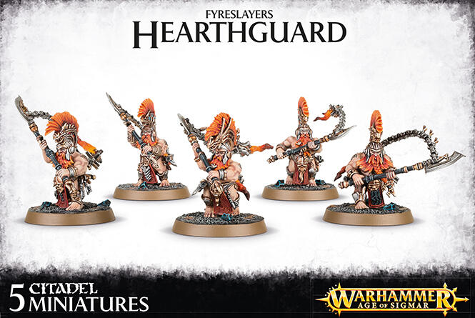 Warhammer: Age of Sigmar - Fyreslayers Hearthguard