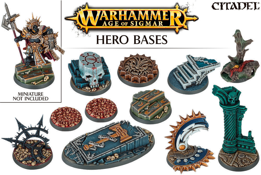 Warhammer: Age of Sigmar - Hero Bases
