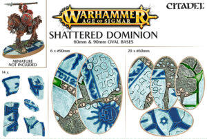 Warhammer: Age of Sigmar - Shattered Dominion 60mm & 90mm Oval Bases