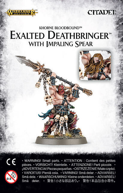 Warhammer: Age of Sigmar - Exalted Deathbringer With Impaling Spear