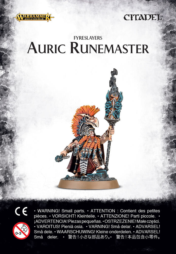 Warhammer: Age of Sigmar - Fyreslayers Auric Runemaster