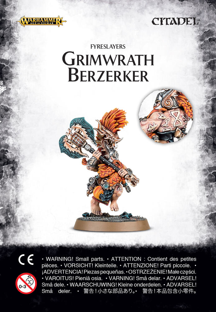 Warhammer: Age of Sigmar - Fyreslayers Grimwrath Berzerker
