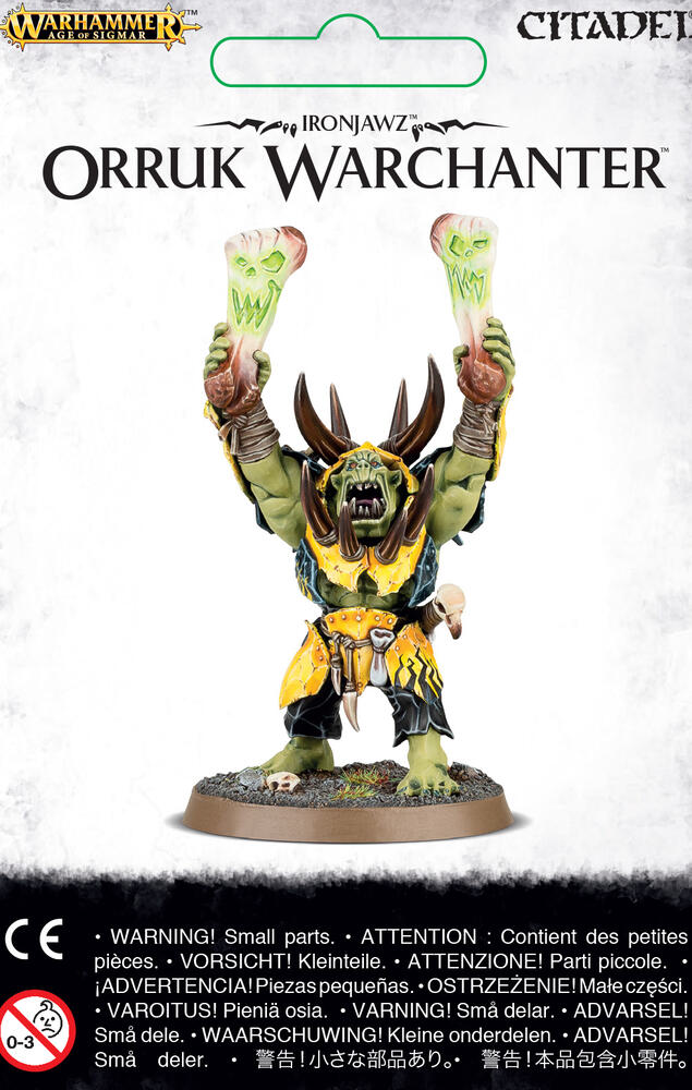 Warhammer: Age of Sigmar - Ironjawz Orruk Warchanter