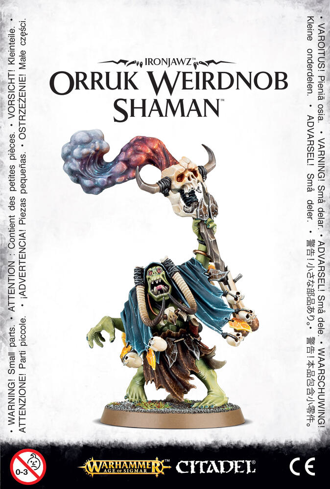 Warhammer: Age of Sigmar - Ironjawz Orruk Weirdnob Shaman