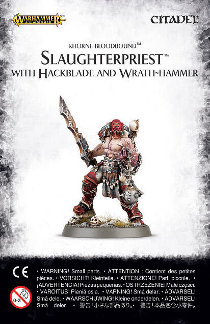 Warhammer: Age of Sigmar - Slaughterpriest With Hackblade