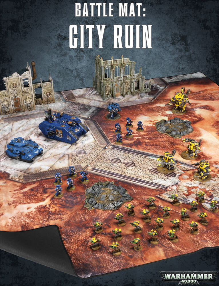 Warhammer: 40K - Battle Mat: City Ruin