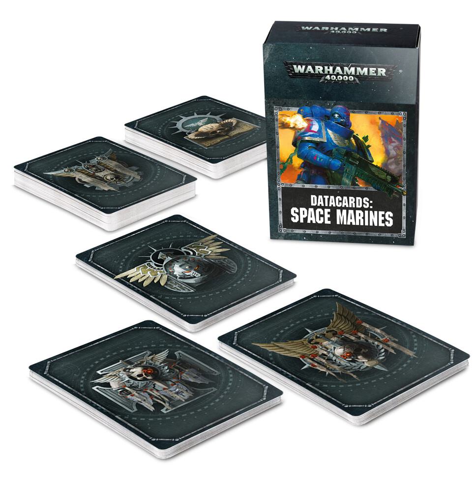 Warhammer: 40K - Datacards: Space Marines